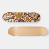 kerstkoekjes voor feestdagen skateboard (Horizontaal)