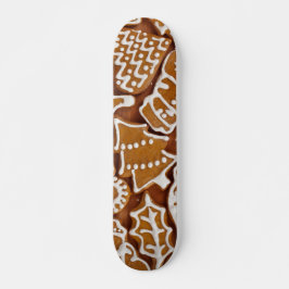 kerstkoekjes voor feestdagen skateboard