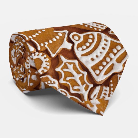 kerstkoekjes voor feestdagen stropdas (Opgerold)