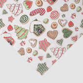 Kerstkoekjes voor feestdagen tissuepapier (Detail)