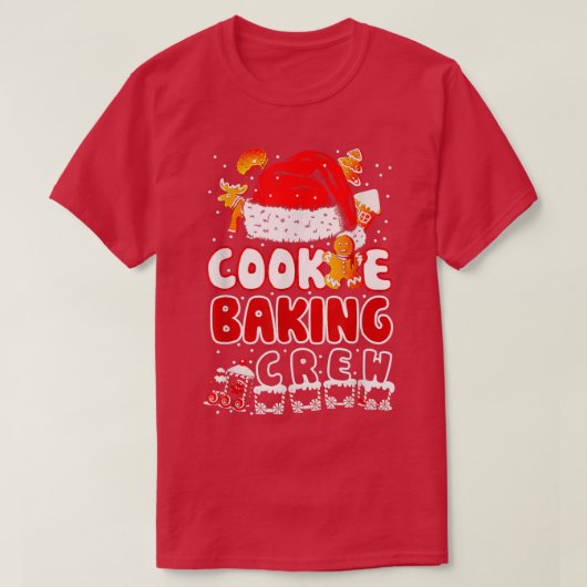Kerstkoekjes voor het bakken van de kreeft t-shirt (Design voorkant)
