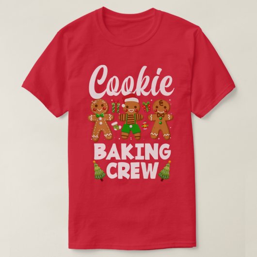 Kerstkoekjes voor het bakken van de kreeft t-shirt (Design voorkant)