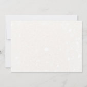 kerstkoekjes voor het versieren van ontbijtkoek kaart (Achterkant)