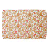 Kerstkoekjes voor kerstmis met kerstmis met kerstm badmat (Voorkant)