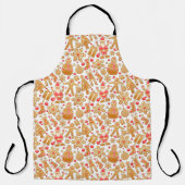 Kerstkoekjes voor kerstmis met kerstmis met kerstm schort (Voorkant)