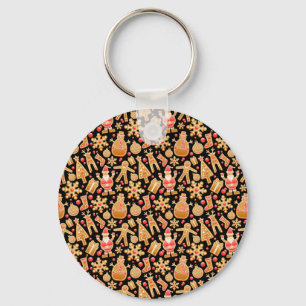 Kerstkoekjes voor kerstmis met kerstmis met kerstm sleutelhanger
