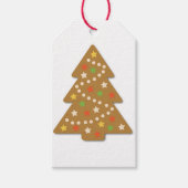 kerstkoekjes voor ontbijt cadeaulabel (Voorkant)