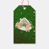 kerstkoekjes voor ontbijt cadeaulabel (Voorkant)