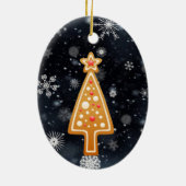 kerstkoekjes voor ontbijt keramisch ornament (Achterkant)