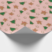 kerstkoekjes voor ontbijtkoeken cadeaupapier (Hoek)