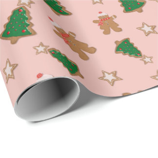 kerstkoekjes voor ontbijtkoeken cadeaupapier