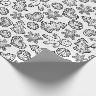 kerstkoekjes voor ontbijtkoeken cadeaupapier