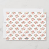 Kerstkoekjes voor Sinterklaas Feestdagenkaart (Achterkant)