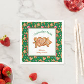 Kerstkoekjes voor Sinterklaas Groene servetten (Insitu)
