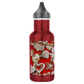 kerstkoekjes waterfles  (Links)