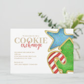 Kerstkoekjes Whimsical QR Code Map Directions Kaart (Staand voorkant)