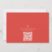 Kerstkoekjes Whimsical QR Code Map Directions Kaart (Achterkant)