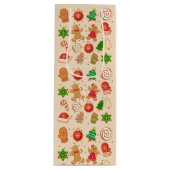Kerstkoekjes Wijn Cadeautas (Voorkant)