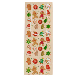 Kerstkoekjes Wijn Cadeautas