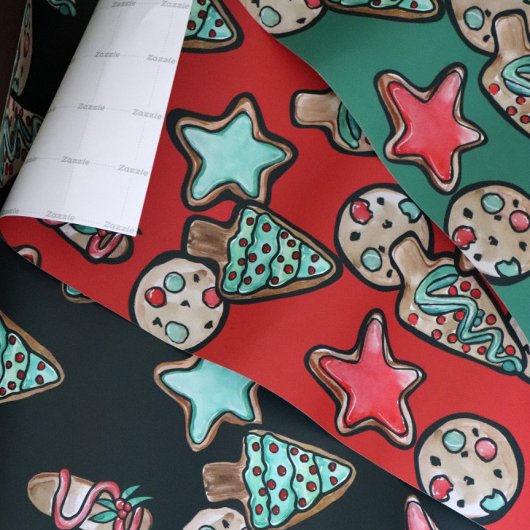 Kerstkoekjes Xmas KoekjesDecorting Party Inpakpapier Vel