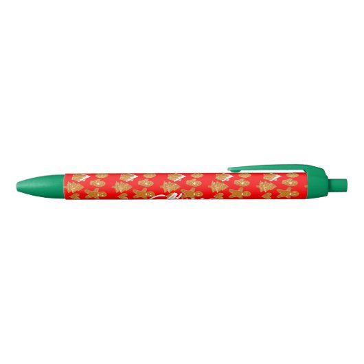 kerstkoekjes zwarte inkt pen (Bovenkant)