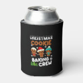 Kerstkoekjesbakkerij | kerstcadeau blikjeskoeler (Blikje Voorkant)