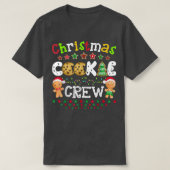 Kerstkoekjesbakkerij met bemanning Funny Pajamas F T-shirt (Design voorkant)