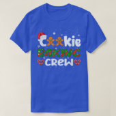 Kerstkoekjesbakkerij met bemanning Funny Pajamas F T-shirt (Design voorkant)