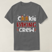 Kerstkoekjesbakkerij met bemanning Funny Pajamas F T-shirt (Design voorkant)