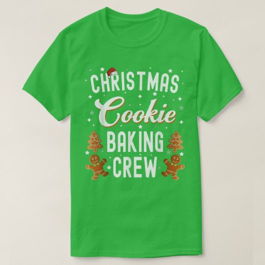 Kerstkoekjesbakkerij T-shirt (Design voorkant)
