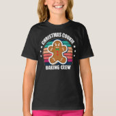 Kerstkoekjesbakkerij T-shirt (Voorkant)