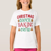Kerstkoekjesbakkerij T-shirt (Voorkant)