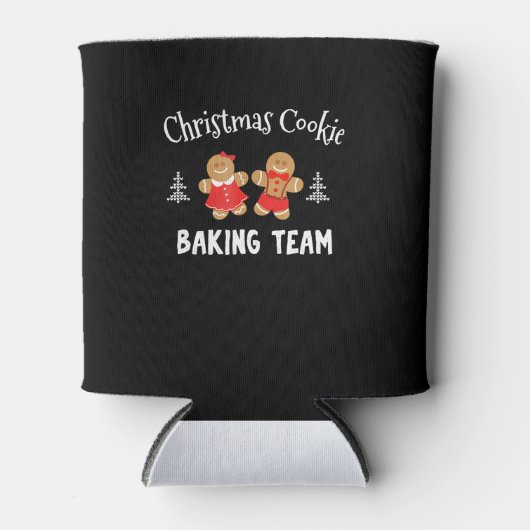 Kerstkoekjesbakteam | ontbijtkoek blikjeskoeler (Voorkant)