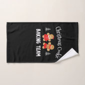 Kerstkoekjesbakteam | ontbijtkoek handdoek (Handdoek)