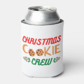 Kerstkoekjesbemanning Blikjeskoeler (Blikje Voorkant)