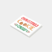Kerstkoekjesbemanning Post-it® Notes (Schuin)