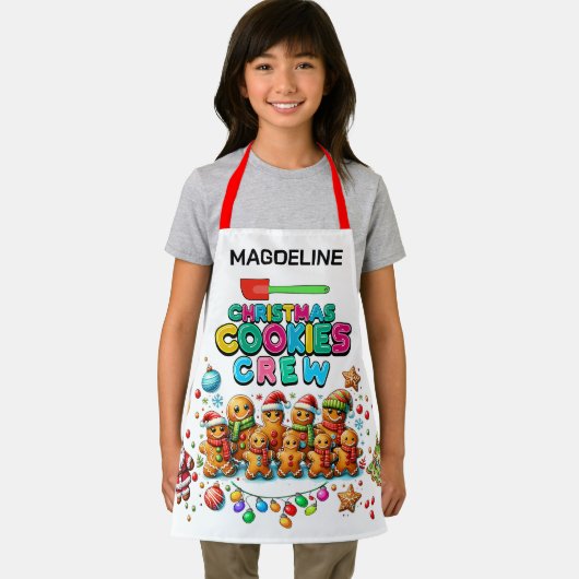 Kerstkoekjesbemanning Schort (Insitu)
