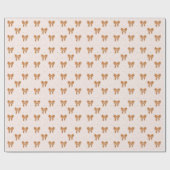 Kerstkoekjesbogen Cadeaupapier (Vlak)