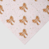 Kerstkoekjesbogen Tissuepapier (Detail)