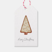 Kerstkoekjesboom Cadeaulabel (Voorkant)