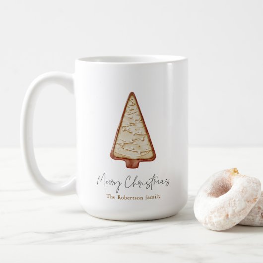 Kerstkoekjesboom Koffiemok (Met donut)