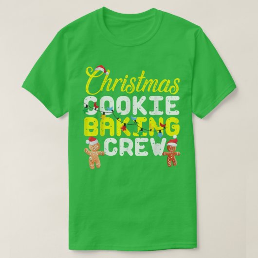 Kerstkoekjesbroodman T-shirt (Design voorkant)
