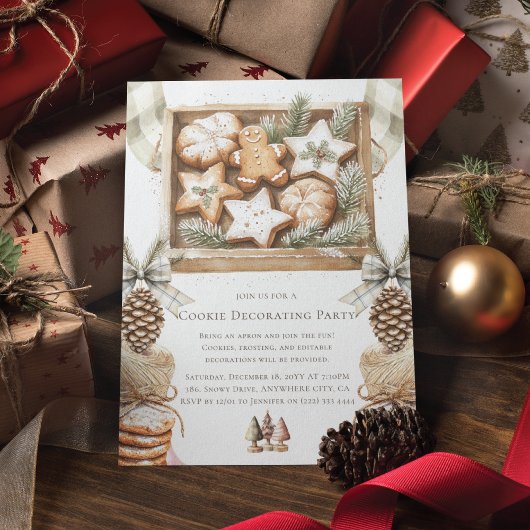 Kerstkoekjesdeeg Kaart