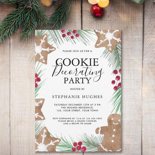 Kerstkoekjesdeeg Kaart