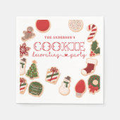 Kerstkoekjesdeeg Servet (Voorkant)