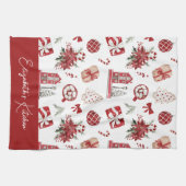 Kerstkoekjesfeestdagen Theedoek (Horizontaal)