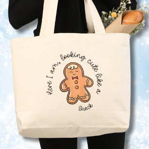 kerstkoekjeskoekje grote tote bag