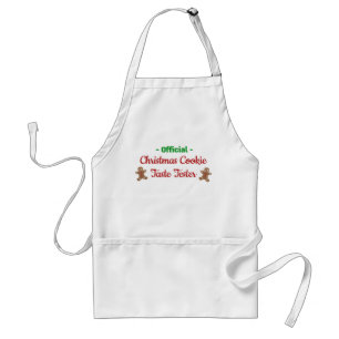 Kerstkoekjeskoekje Taste Tester Apron Standaard Schort