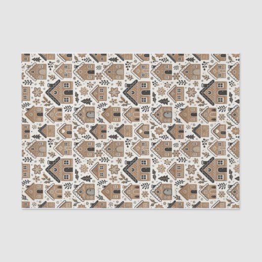 kerstkoekjeskoekje tissuepapier (Voorkant)