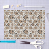 kerstkoekjeskoekje tissuepapier (Craft)